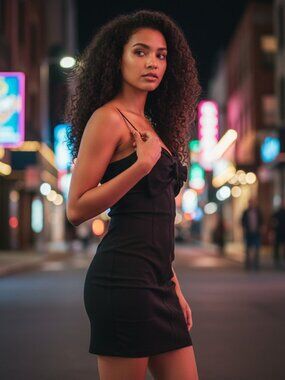 B. Darlin Black Cocktail Dress